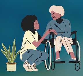 Free Senior Citizens Nursing Home illustration and picture