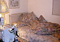 dialysis machine in bedroom