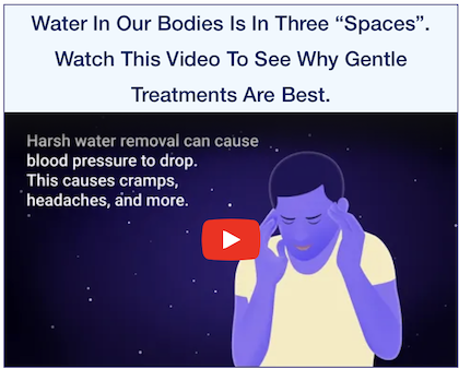 In this hemodialysis fluid video, see how water is contained in three compartments.